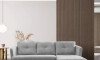Sofá Con Chaise - Triunfo - 3 Cuerpos Gris Chaise Izquierdo