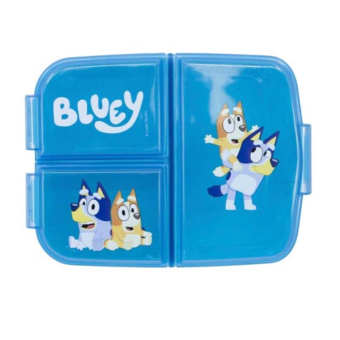 Vianda Compart Bluey con 3 Reparticiones U