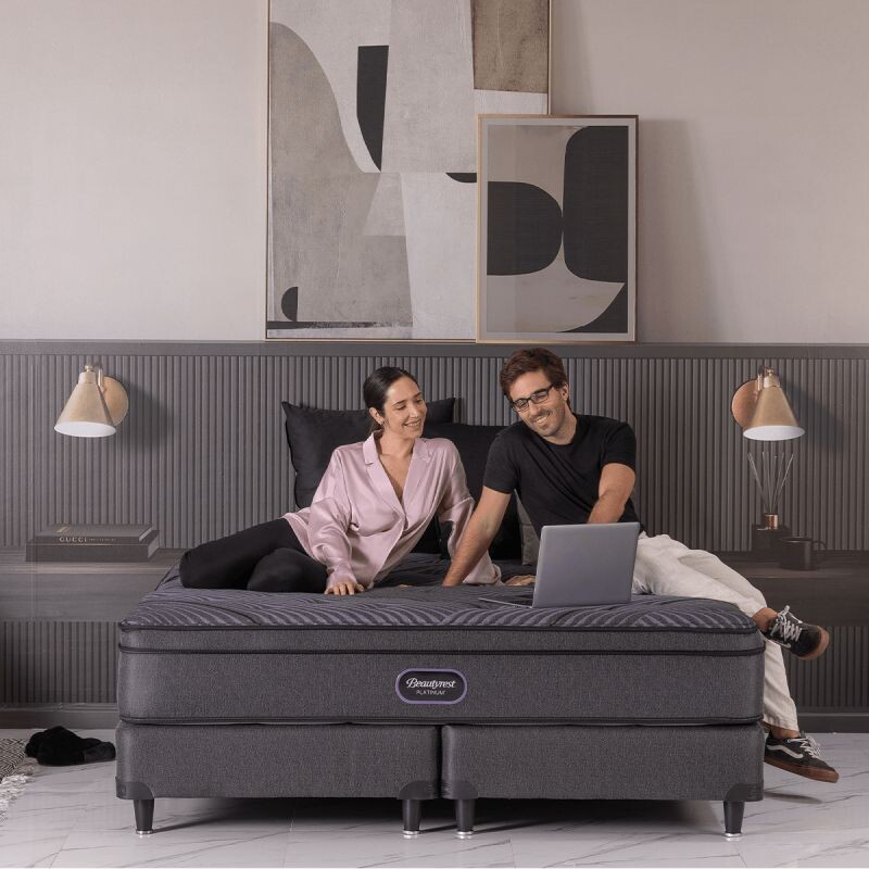 Colchón Simmons Beautyrest Platinum 26 1.60 x 2.00 Queen