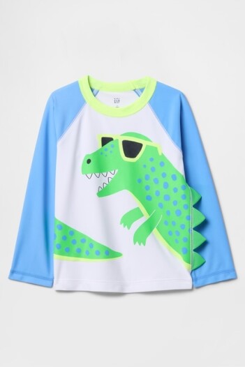 Remera De Agua Toddler Niño Optic White V6