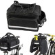 Bolso con alforjas impermeable NEGRO