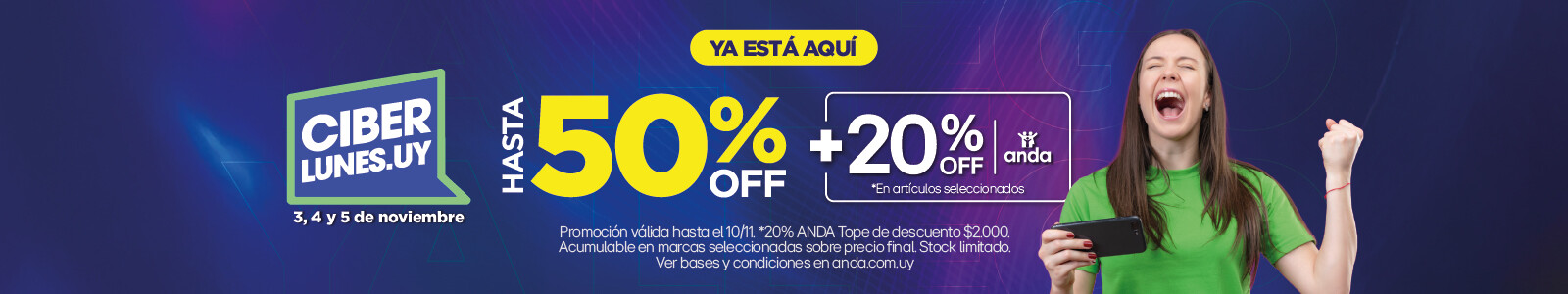 CiberLunes en La Tentación - Artículos para el hogar con hasta 50% OFF