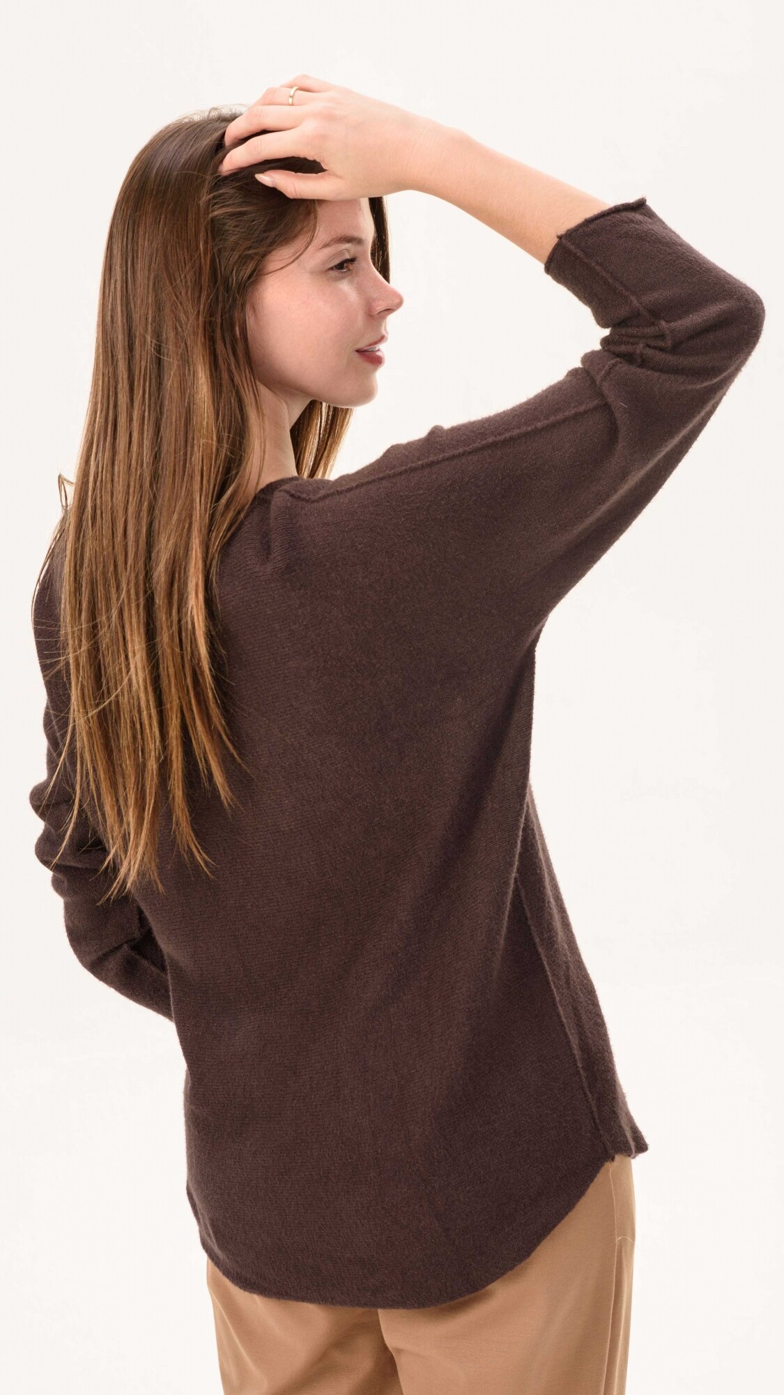 Sweater luna Marron