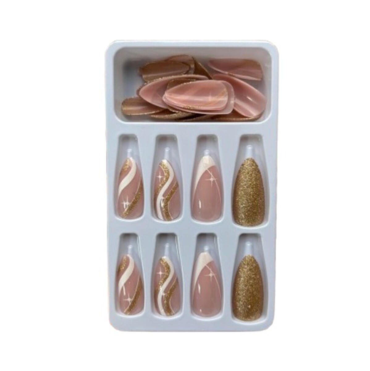 UÑAS POSTIZAS DISEÑOS SURTIDOS 