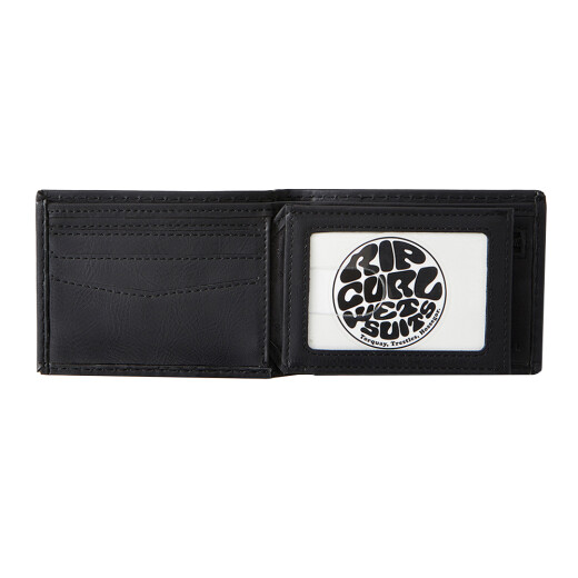 Billetera Rip Curl Search Rfid Pu Slim Negro Billetera Rip Curl Search Rfid Pu Slim Negro