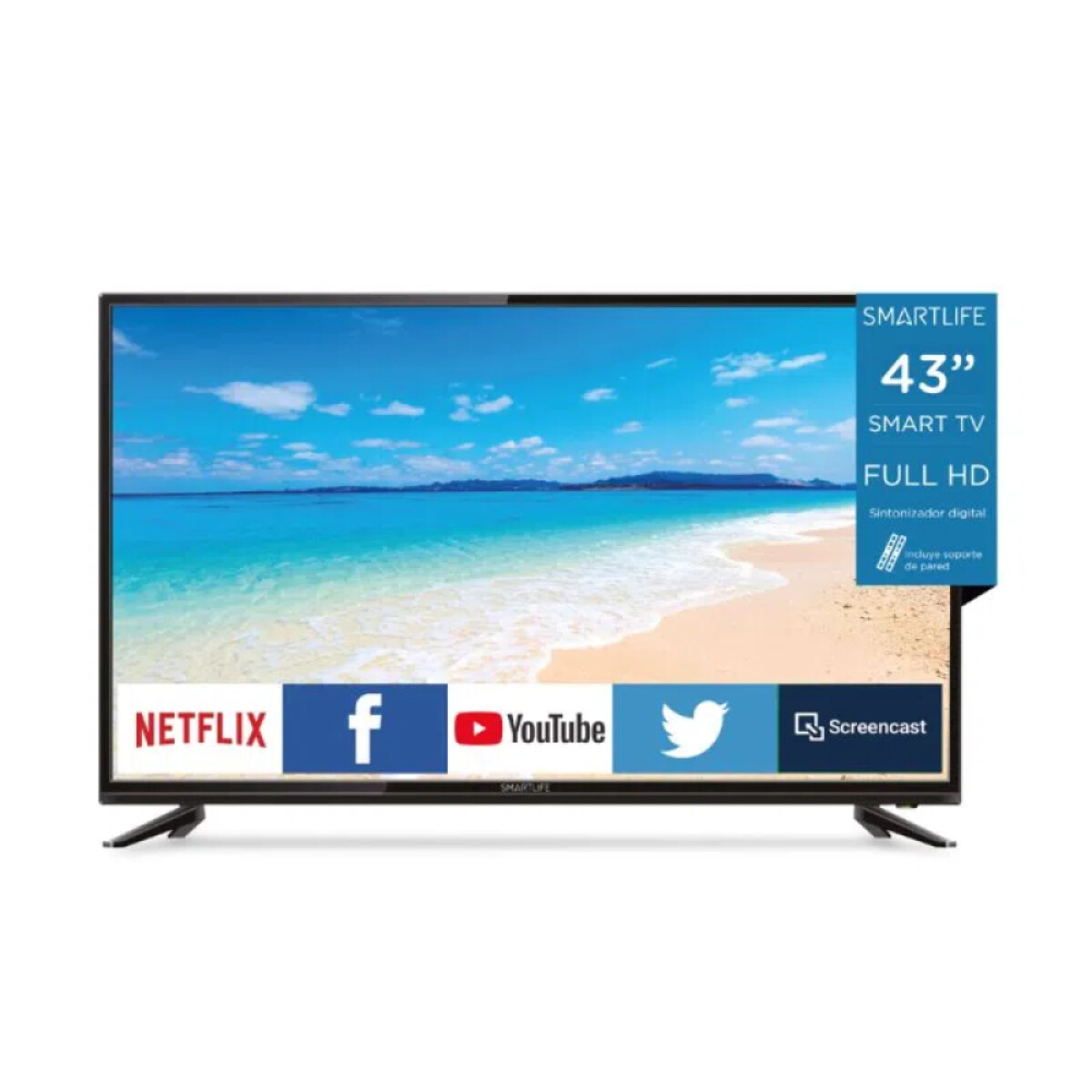 Smart TV Led Smartlife 43" SL-TV43FHDNXK 