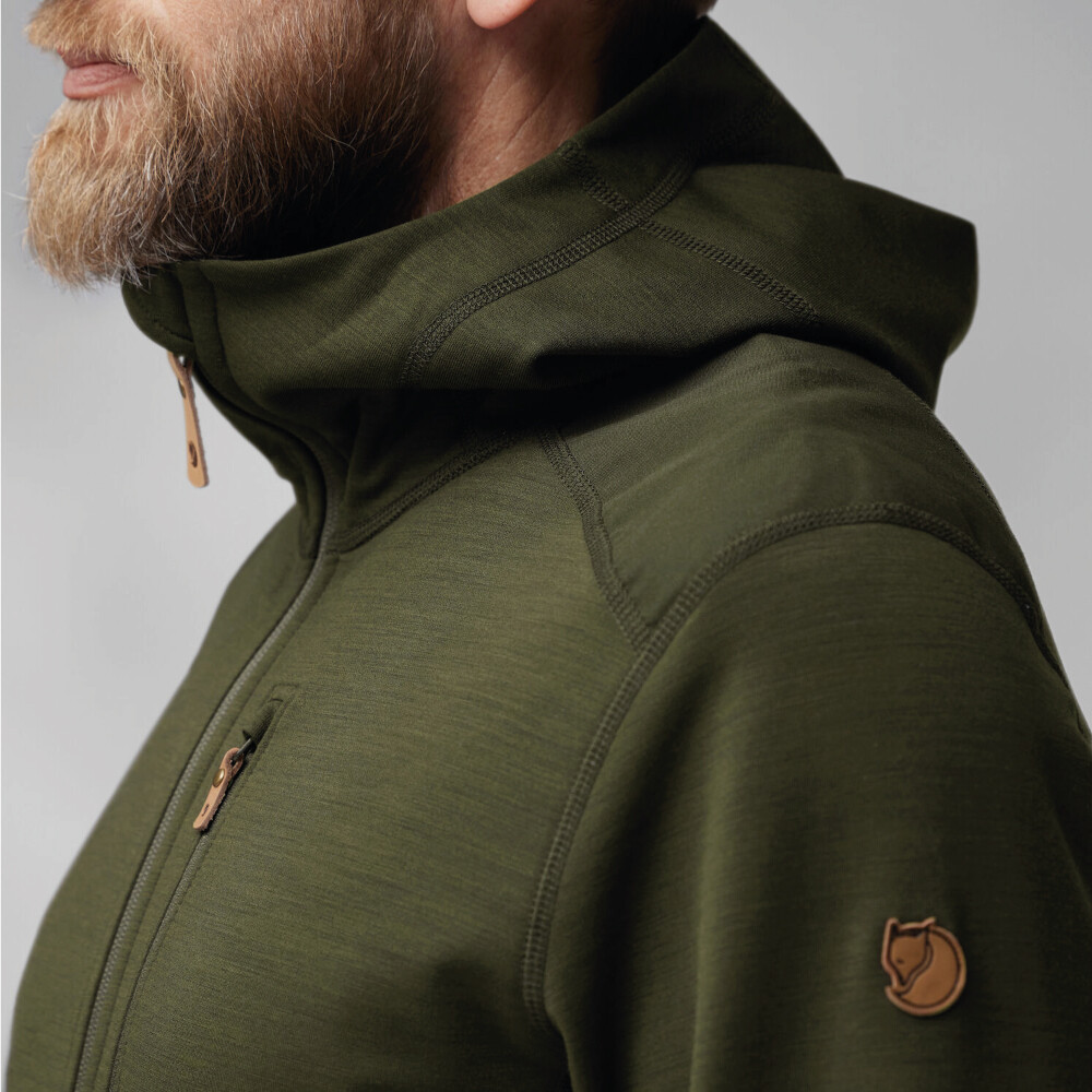 Keb Fleece Hoodie - Hombre Buckwheat Brown