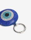Llavero Strass Llavero Y Charm Ojo Turco De Strass - Combinacion Bicolor