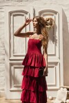 VESTIDO CAMILLE MAXI RASPBERRY VESTIDO CAMILLE MAXI RASPBERRY