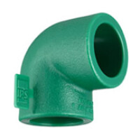 Codo termofusión 90º H-H 40 mm