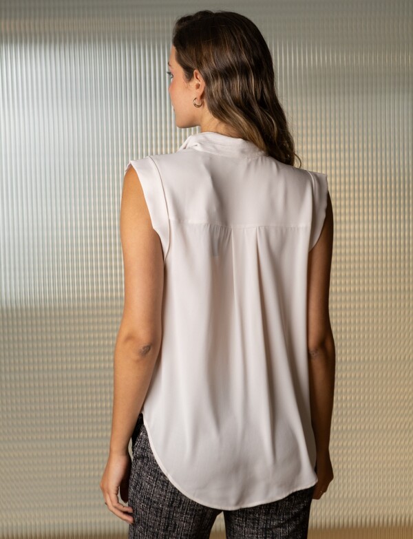 Blusa Botones BEIGE CLARO