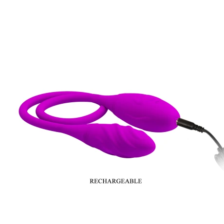 Huevo Vibrador Usb Con Doble Punta Snaky Vibe Huevo Vibrador Usb Con Doble Punta Snaky Vibe