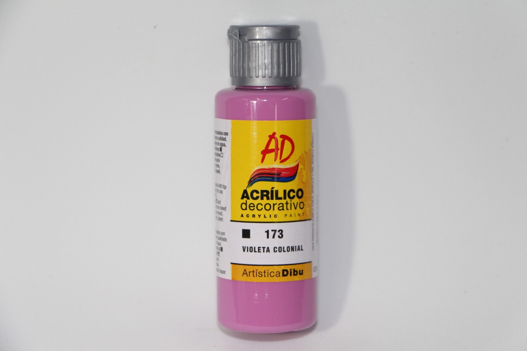 PINTURA ACRILICA ARTISTICA DIBU 60 ML. DIFERENTES COLORES - COLOR VIOLETA COLONIAL 173 