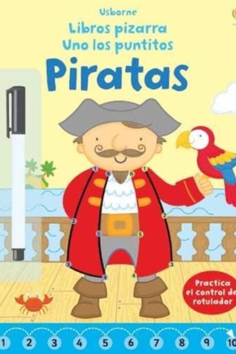 LIBROS PIZARRA - PIRATAS, UNO LOS PUNTITOS LIBROS PIZARRA - PIRATAS, UNO LOS PUNTITOS