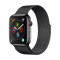 Malla correa apple watch metálica 42mm/44mm/45mm/49mm devia elegant Space black