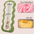 Espejo Ondulado Con Luz Led Led-m-01 VERDE