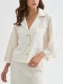 Sobrecamisa Brelin Marfil / Off White