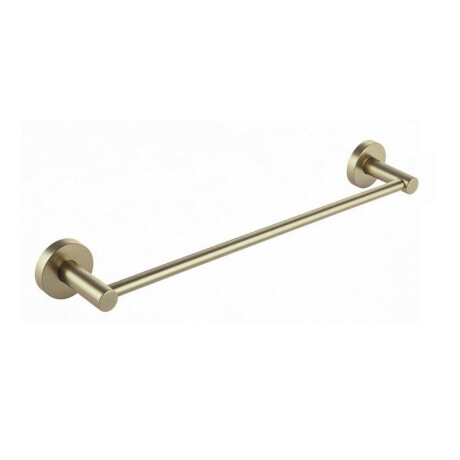 TOALLERO RECTO EN 40CM EN LATON ORO CEPILLADO 000