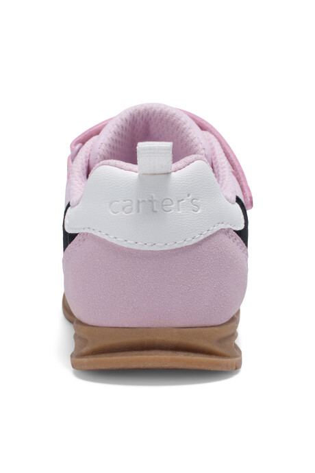 Championes con velcro, rosados Sin color