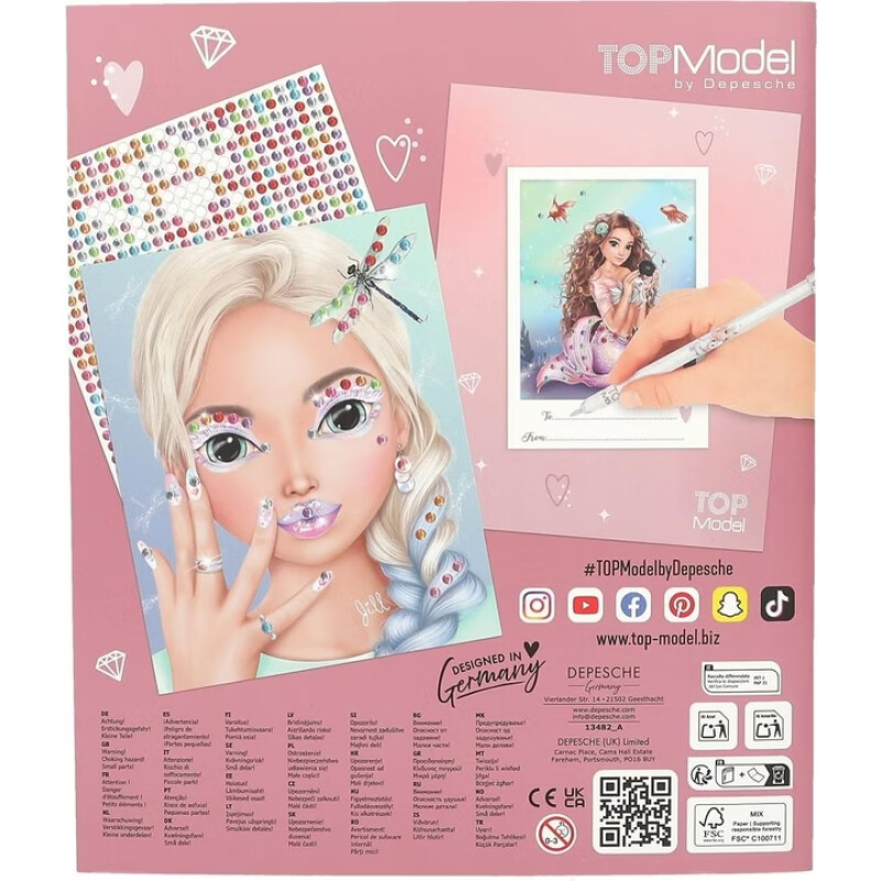 Libro Creativo Top Model Diamond Picture Libro Creativo Top Model Diamond Picture