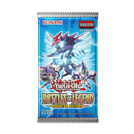 Booster Yu-Gi-Oh! Battles of Legend: Monster Mayhem [Inglés] Booster Yu-Gi-Oh! Battles of Legend: Monster Mayhem [Inglés]