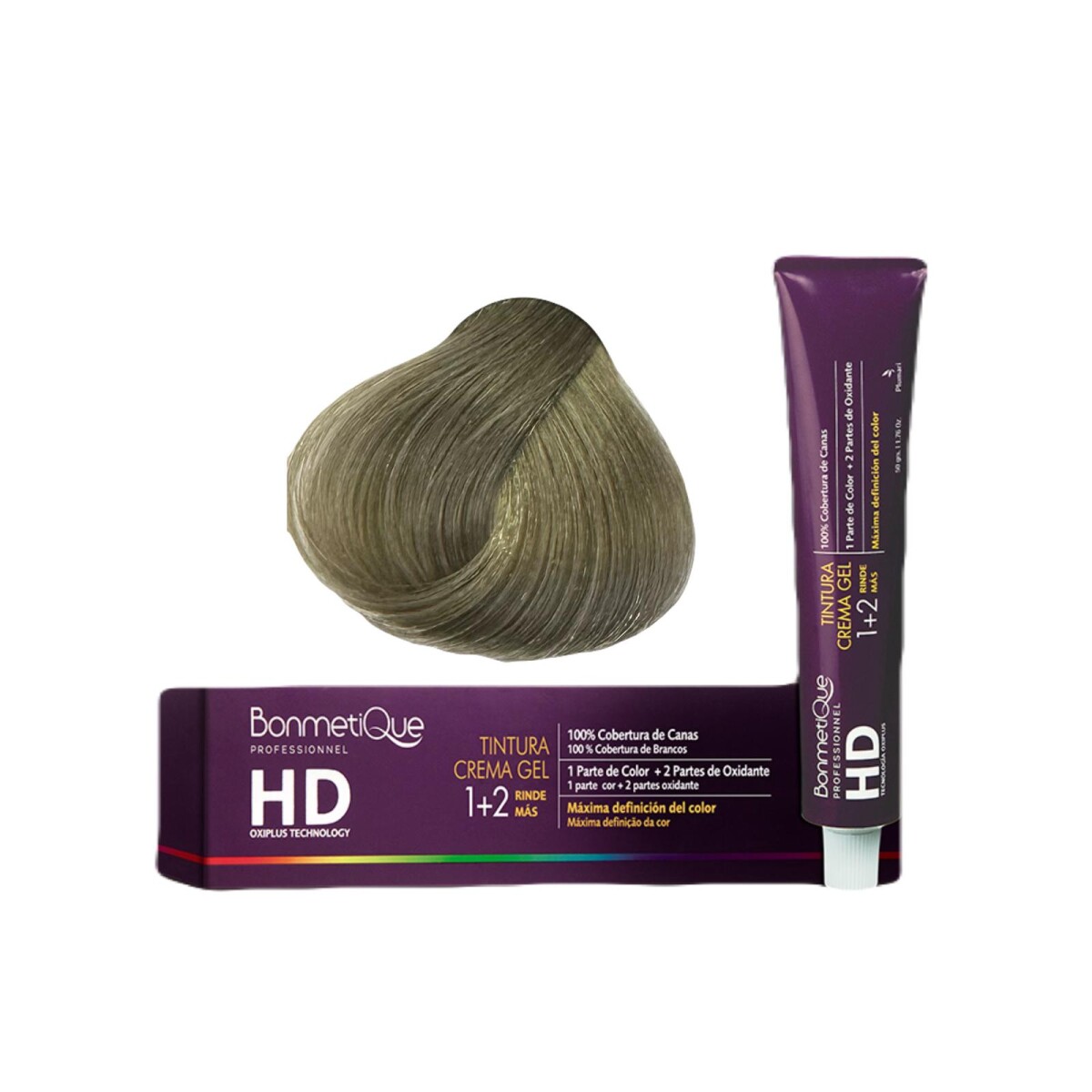 Bonmetique Tinta HD Professional 100gr - N°9.01 Ceniza Muy Claro Intenso 