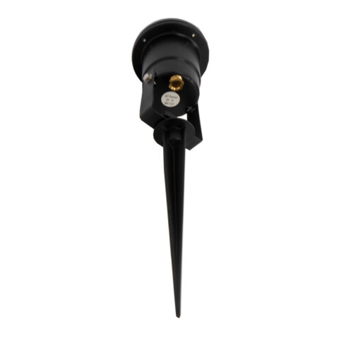 Pincho jardín negro c/reja dicroica GU5.3 50W IP44 AI0481