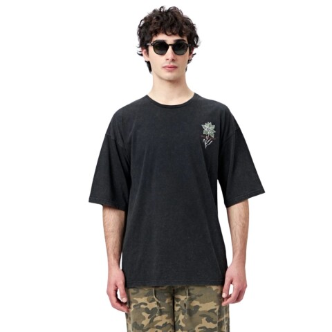 REMERA GROMI XS-XL NEGRO