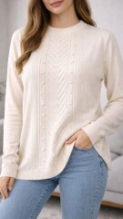Sweater Luna Beige