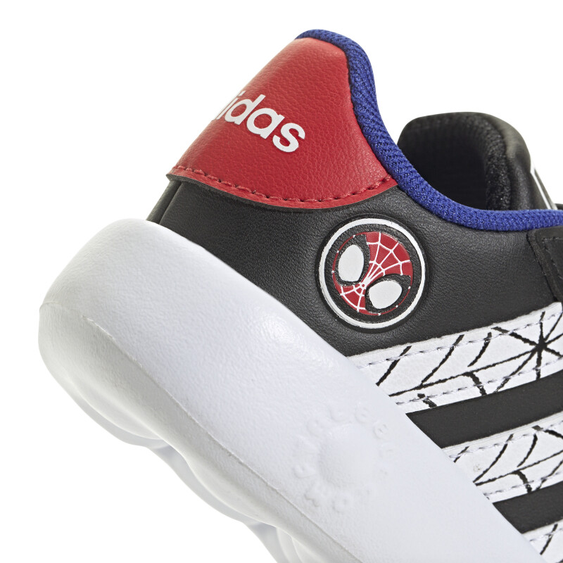 Championes de Niños Adidas Grand Court Spiderman Negro - Blanco - Rojo