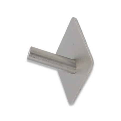 Percha gancho multiuso acero inox autoadhesivo Percha gancho multiuso acero inox autoadhesivo