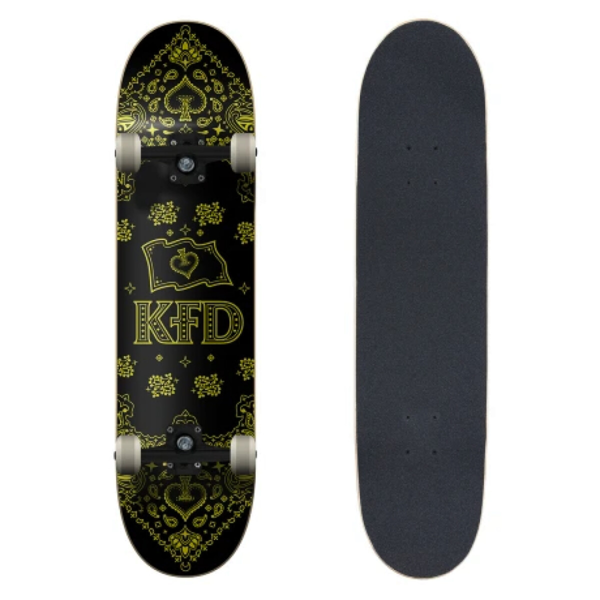 Skate armado KFD PROGRESSIVE PREMIUM BANDANA FOIL GOLD 7.75" 