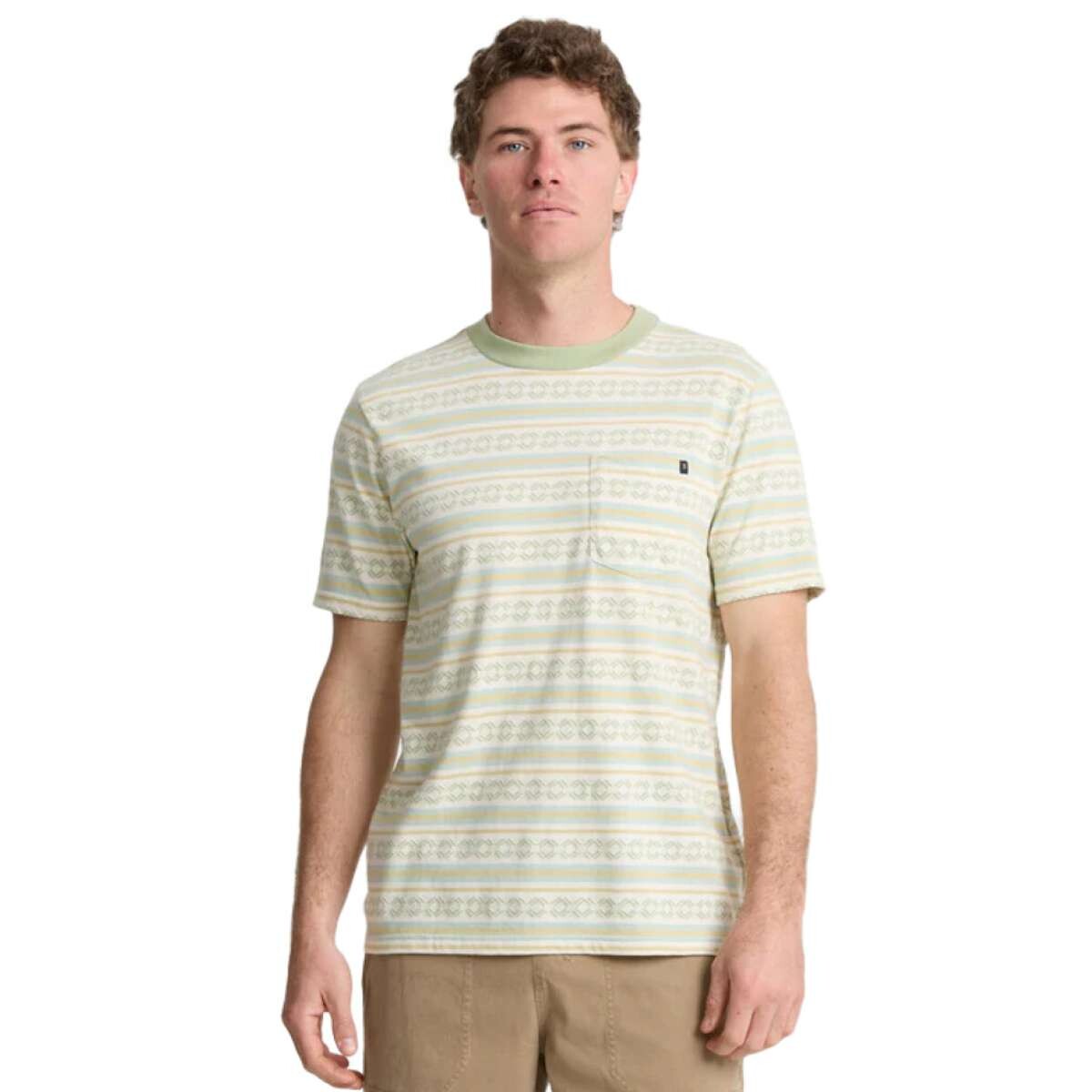 Remera Roark Journey Jacquard Crew - Verde 