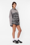 Campera Argyl Gris