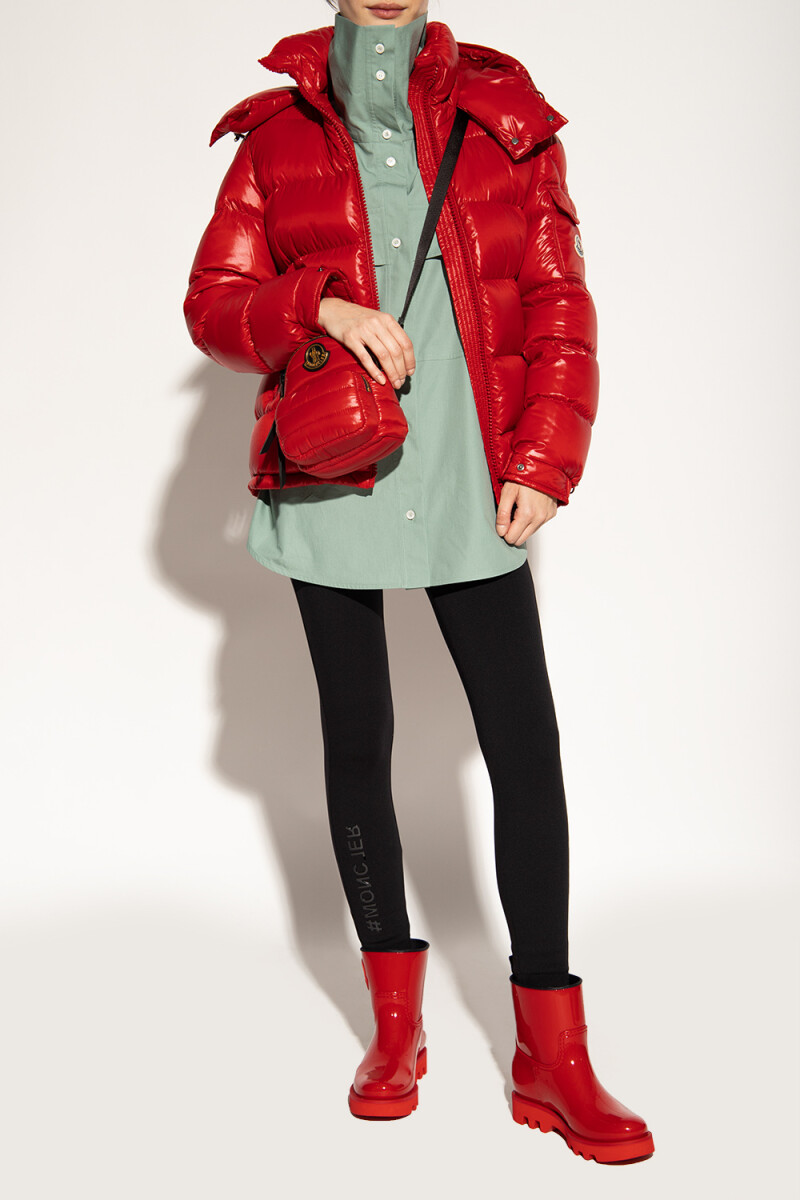 Moncler -Botas de lluvia antideslizantes, Ginette - Rojo 