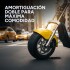 Moto Electrica Gogreen Deluxe 1500W 16Ah 30Km Autono. 45Km/h Color Variante Amarillo