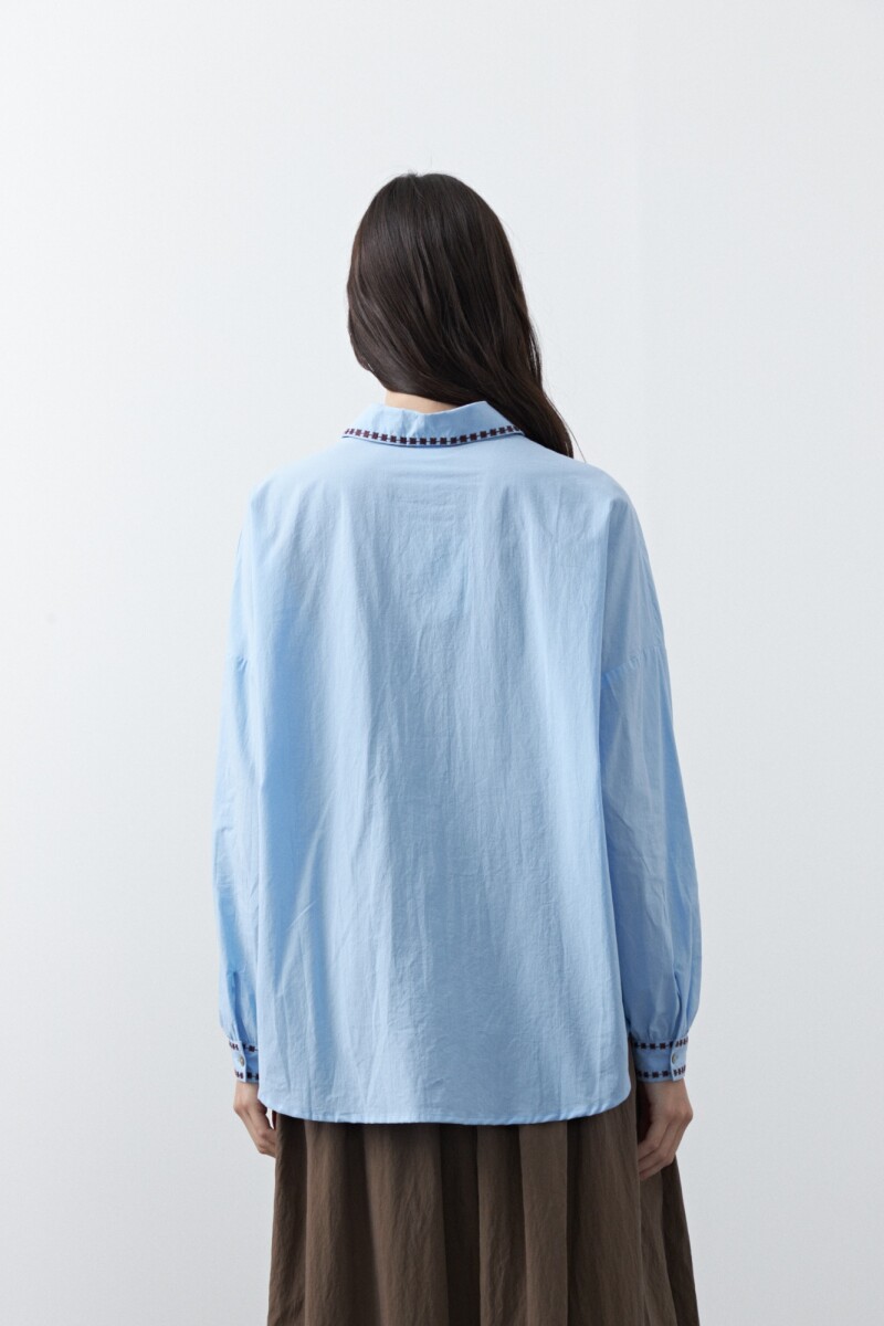 CAMISA NERNIA Celeste