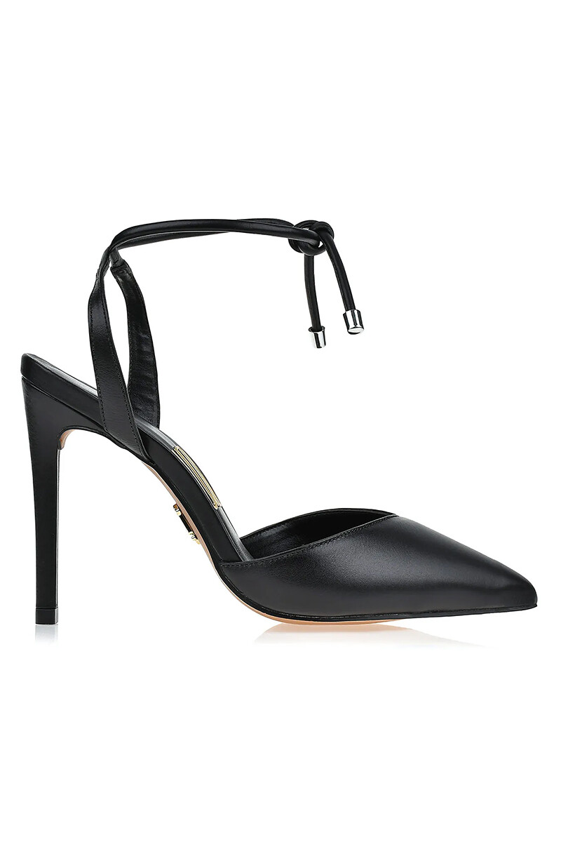 Stiletto Salto Alto Paris - Negro 