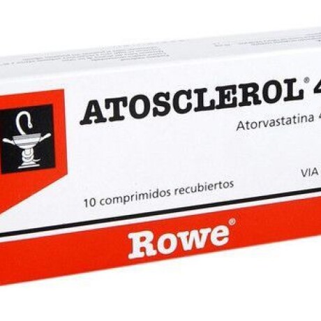 ATOSCLEROL 40mg 10 COMPRIMIDOS ATOSCLEROL 40mg 10 COMPRIMIDOS
