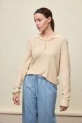 SWEATER BIANCA Beige Claro