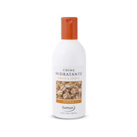 SUMUN CREMA CORPORAL HIDRATANTE MANOS Y CUERPO AVENA 490ml SUMUN CREMA CORPORAL HIDRATANTE MANOS Y CUERPO AVENA 490ml