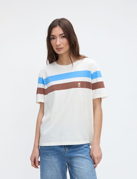 Remera Gaia Off white