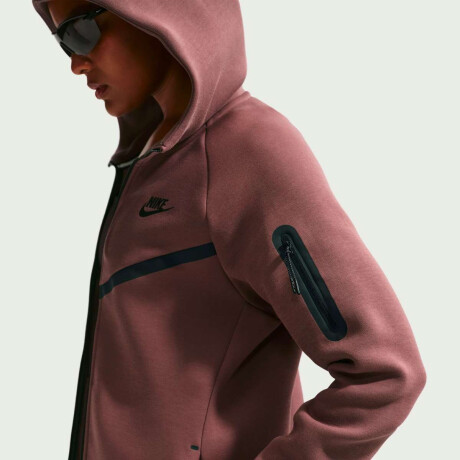 Abrigo Nike Sportswear Tech Fleece Windrunner de Mujer morado