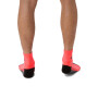 Medias Running Performance Run Sock Quarter Unisex Flash Red