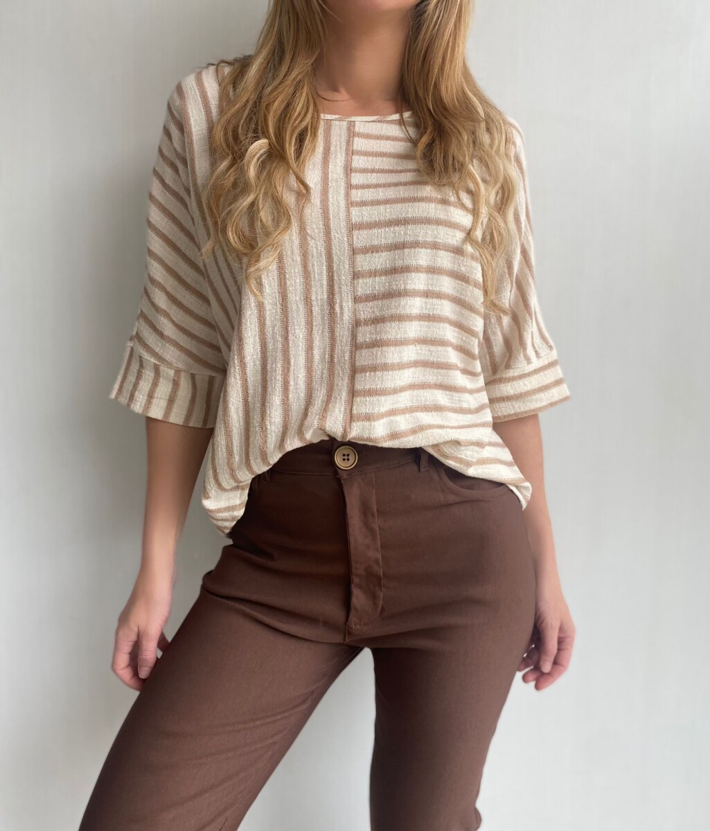 Blusa Tali - Beige 