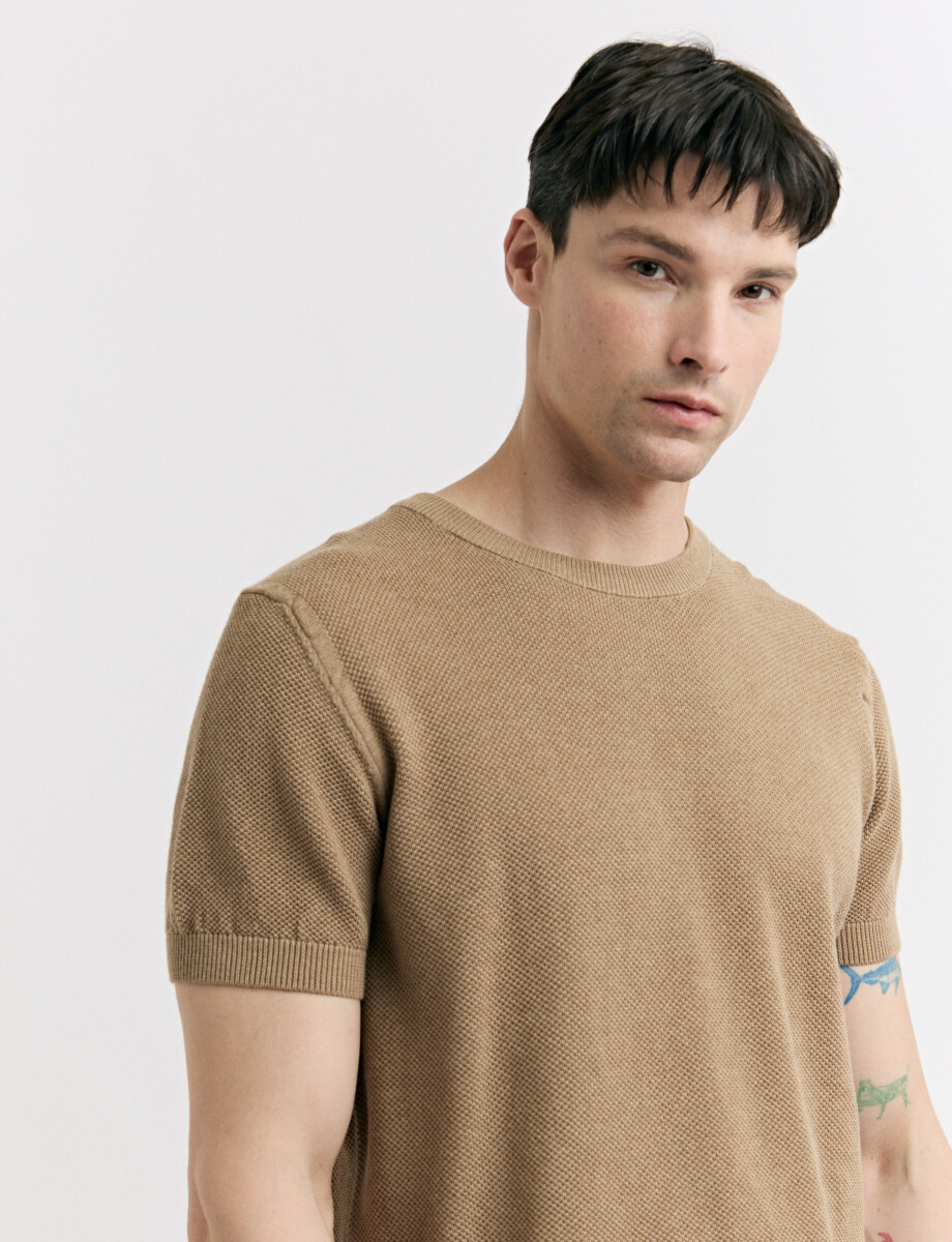 T-SHIRT HARRY - Camel 