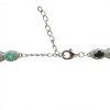 Pulsera oval - Plata 925 - piedra zirconia - piedra zafiro - piedra esmeralda - piedra rubí - PU3898 conpiedra