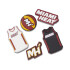 Jibbitz NBA Miami Heat 5 Pack Multicolor