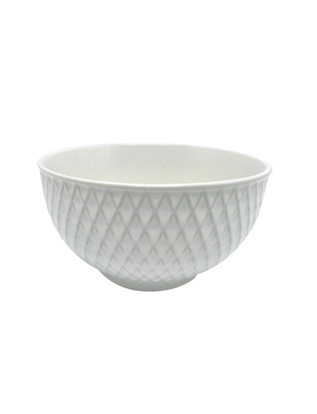 BOWL D14x7.5CM BLANCO TEXTURADO BOWL D14x7.5CM BLANCO TEXTURADO