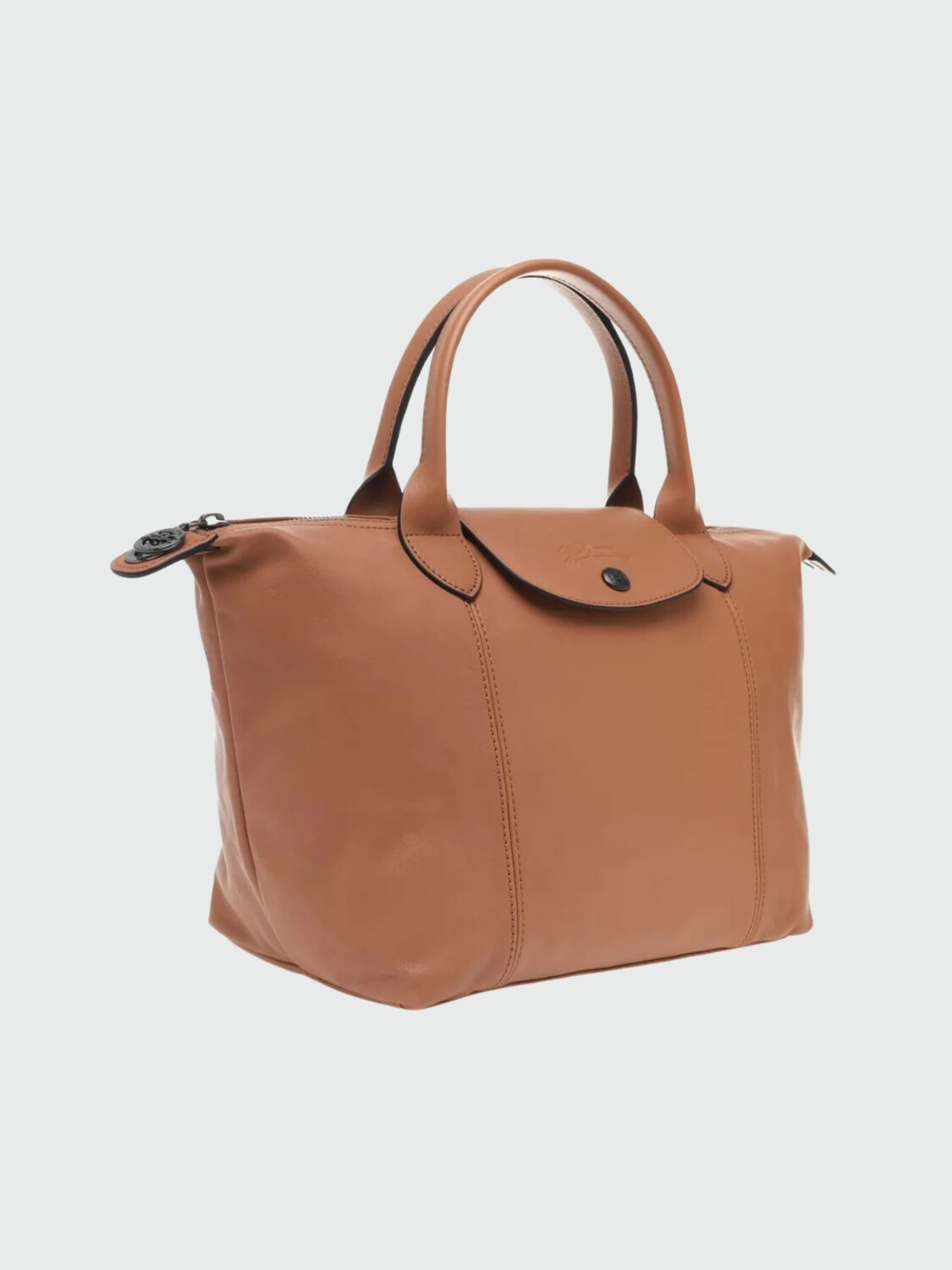 Cartera de cuero plegable Le pliage cuir Camel Fifth Av